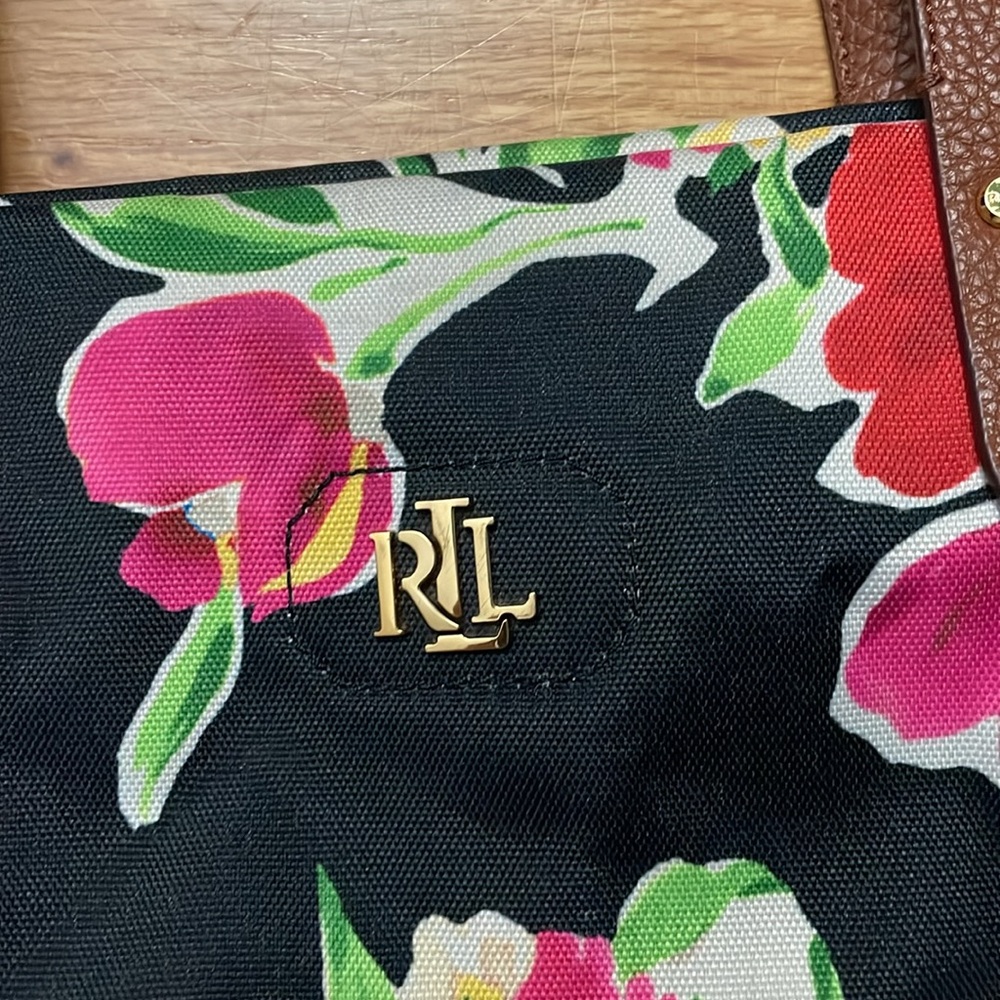 Ralph Lauren‎ floral print nylon tote bag - Picture 2 of 11